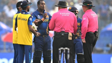 MCC Upholds Umpires' Decision in Angelo Mathews' Timed-Out Controversy
