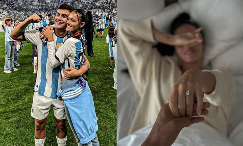 Paolo Dybala: Argentine World Cup winner goes down on one knee, proposes partner Oriana Sabatini
