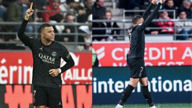 Reims 0-3 PSG: Kylian Mbappe hattrick propels defending champions to go top of the table