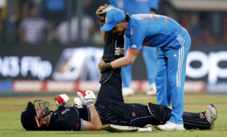 Daryl Mitchell expresses gratitude to Ishan Kishan for his generous gesture during the India-New Zealand semi-final