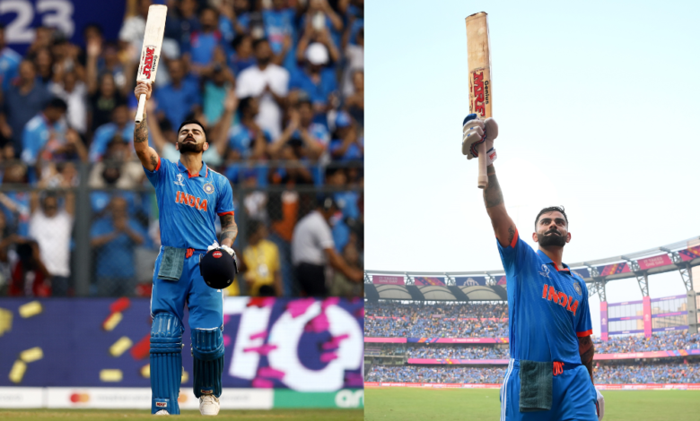 All the Records Virat Kohli Broke with the Century against New Zealand in World Cup Semi-final