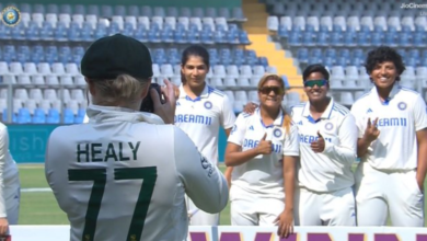 Alyssa Healy Captures Indian Women's Team Celebration After Historic Test Victory