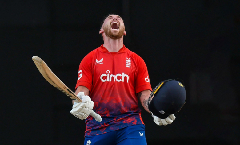Phil Salt's Century Propels England to Record T20 Total, Leveling Series Against West Indies