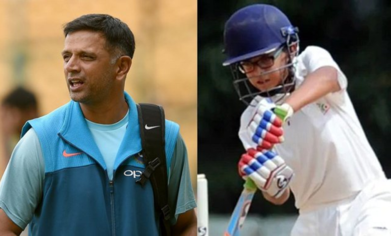 Rahul Dravid's Son, Samit Dravid, Shines with Bat and Ball in Cooch Behar Trophy Match