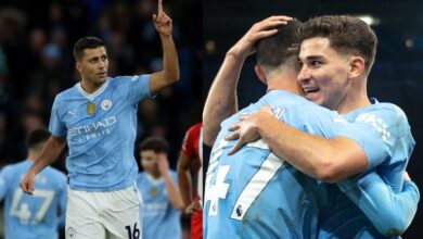 Manchester City 2-0 Sheffield United: Cityzens end winless streak at home, closes gap with leaders Liverpool