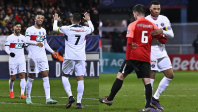 Kylian Mbappe and PSG thrash sixth-tier side Revel in a nine-goal route