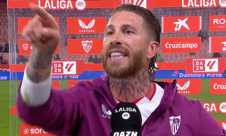 Watch: Sergio Ramos involved in a heated argument during live interview