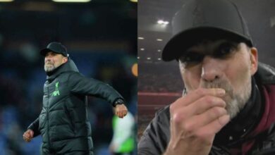 Jurgen Klopp: Liverpool boss survives scare, missing ring found by camera crew before customary celebrations at the Kop