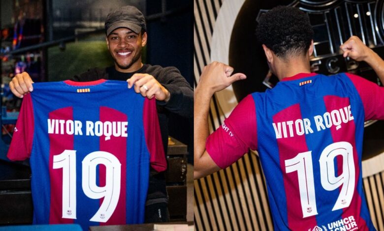 Vitor Roque: FC Barcelona confirms Tigrinho's official jersey number; slated for a possible debut against Las Palmas