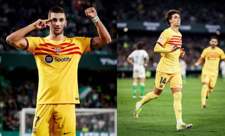 Real Betis 2-4 FC Barcelona: Ferran Torres scores hattrick as Catalans edge past Betis in a six-goal thriller