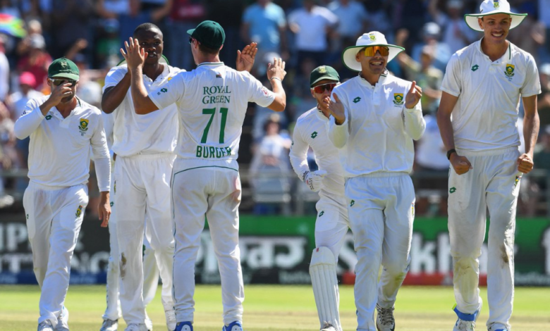 IND VS SA 2nd Test: India lose last six wickets without adding a run
